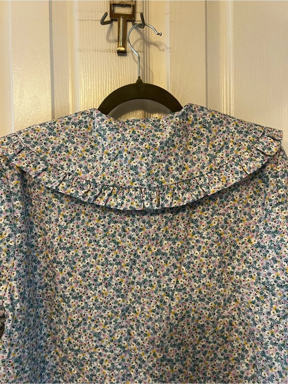 NWT H&M Floral Cotton Cottagecore Jacket, Size M